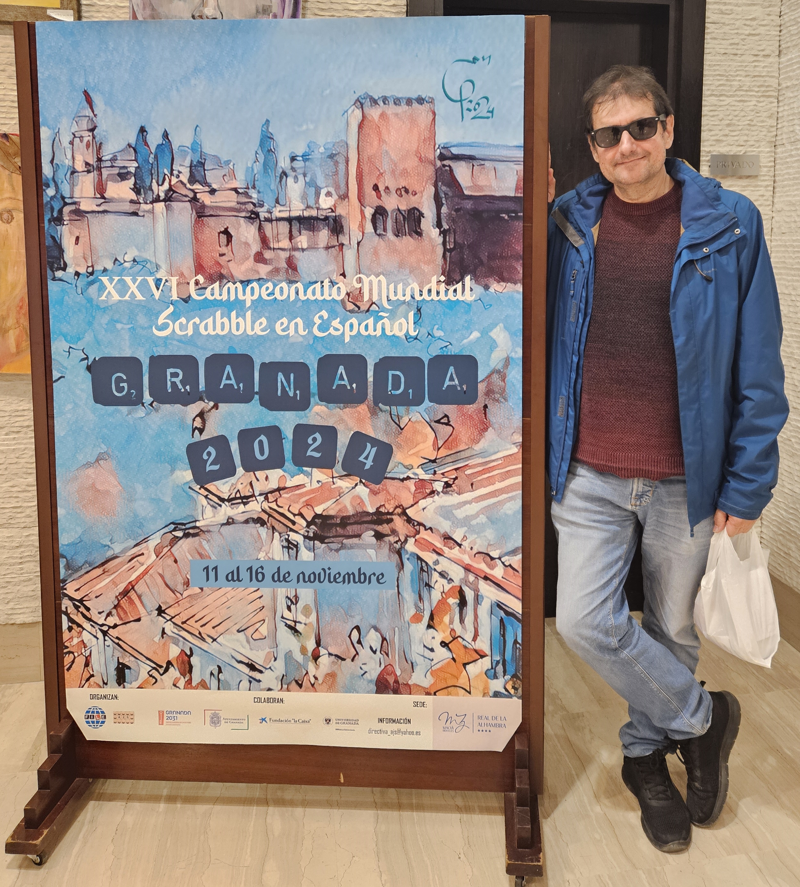 Miguel Carlos Muñoz Feliu en el Campeonato Mundial de Granada (noviembre de 2024)